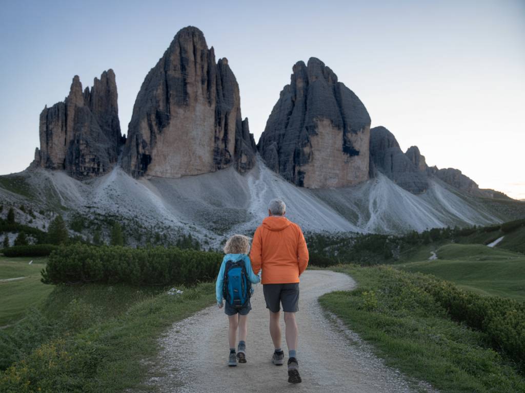 Découvrir les Dolomites en famille ou entre seniors actifs